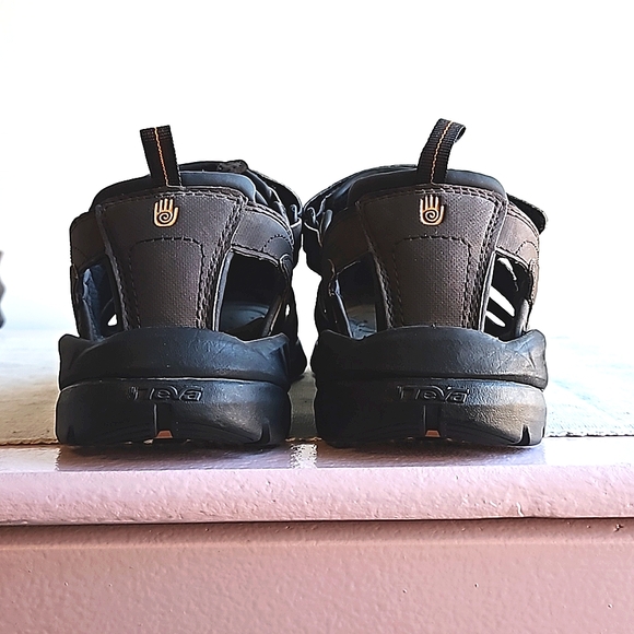 Teva ‘PALMER’ Men’s Sport Sandals -Brown - All-terrain US 9 - Picture 4 of 6